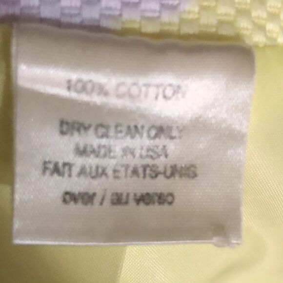 Floral Skirt Set Womens 12 Herbert Grossman by Cynthia Sobel VTG 2 Pc Suit S/SL - Picture 10 of 16